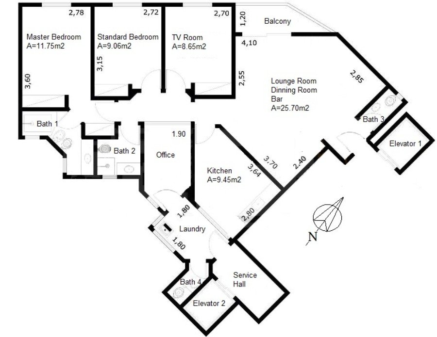 Apartamento para Venda por R$950.000,00 - Campo belo, São paulo / SP
