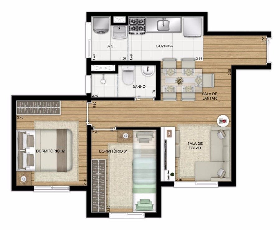 Apartamento para Venda por R$189.000,00 - Itaquera, São paulo / SP