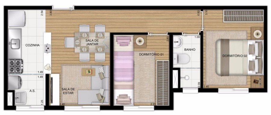 Apartamento para Venda por R$189.000,00 - Itaquera, São paulo / SP