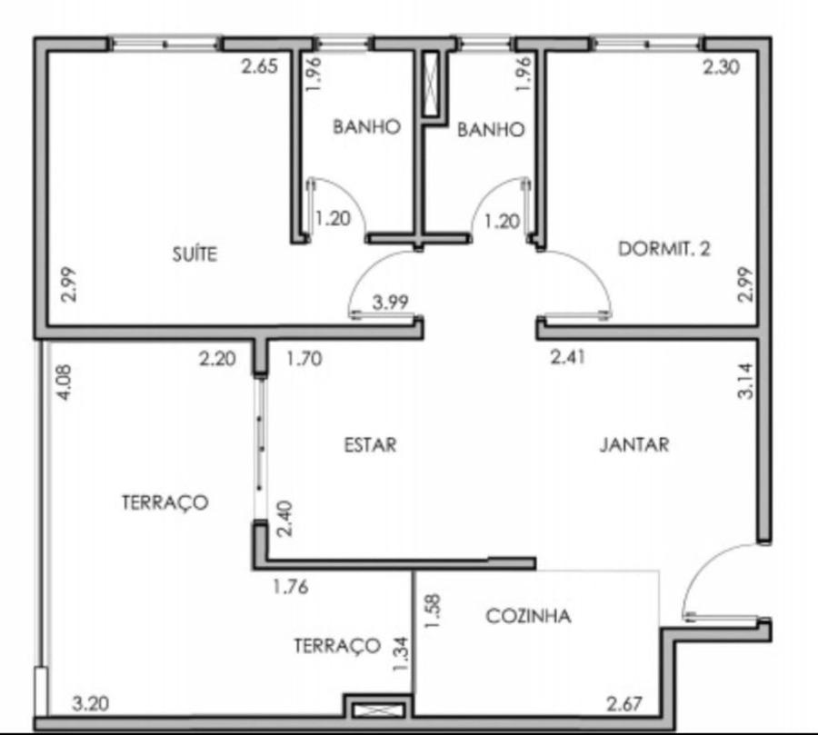 Apartamento à venda com 2 quartos, 58m² - Foto 20