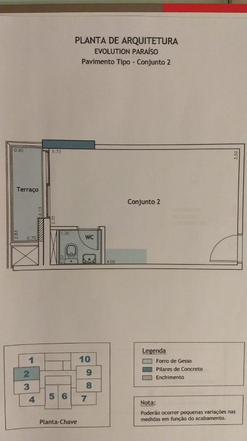 Conjunto Comercial-Sala à venda com 1 quarto, 25m² - Foto 14