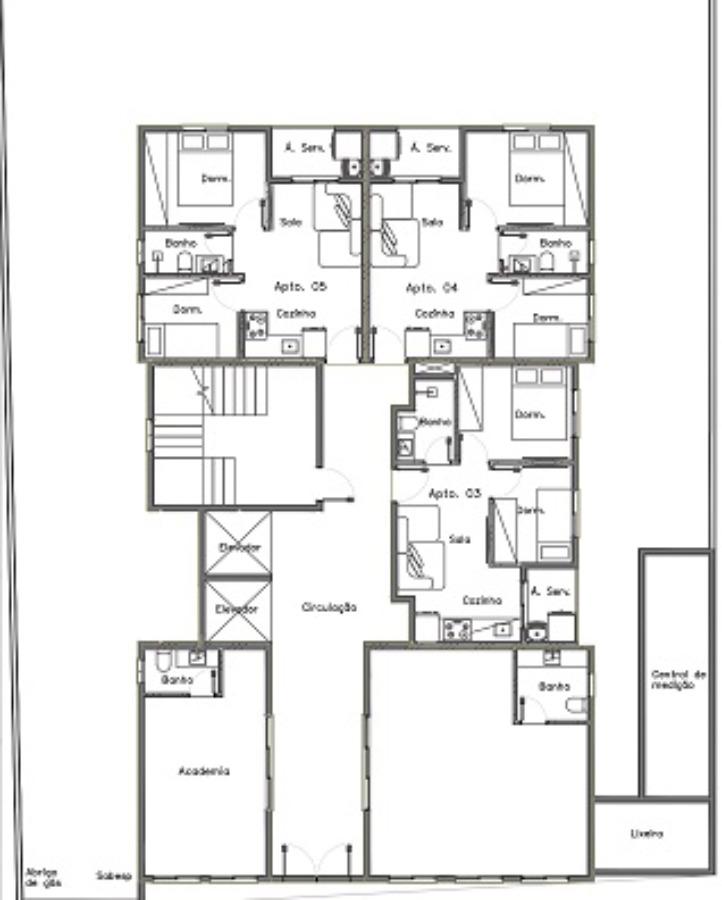 Apartamento, 2 quartos, 34 m² - Foto 13