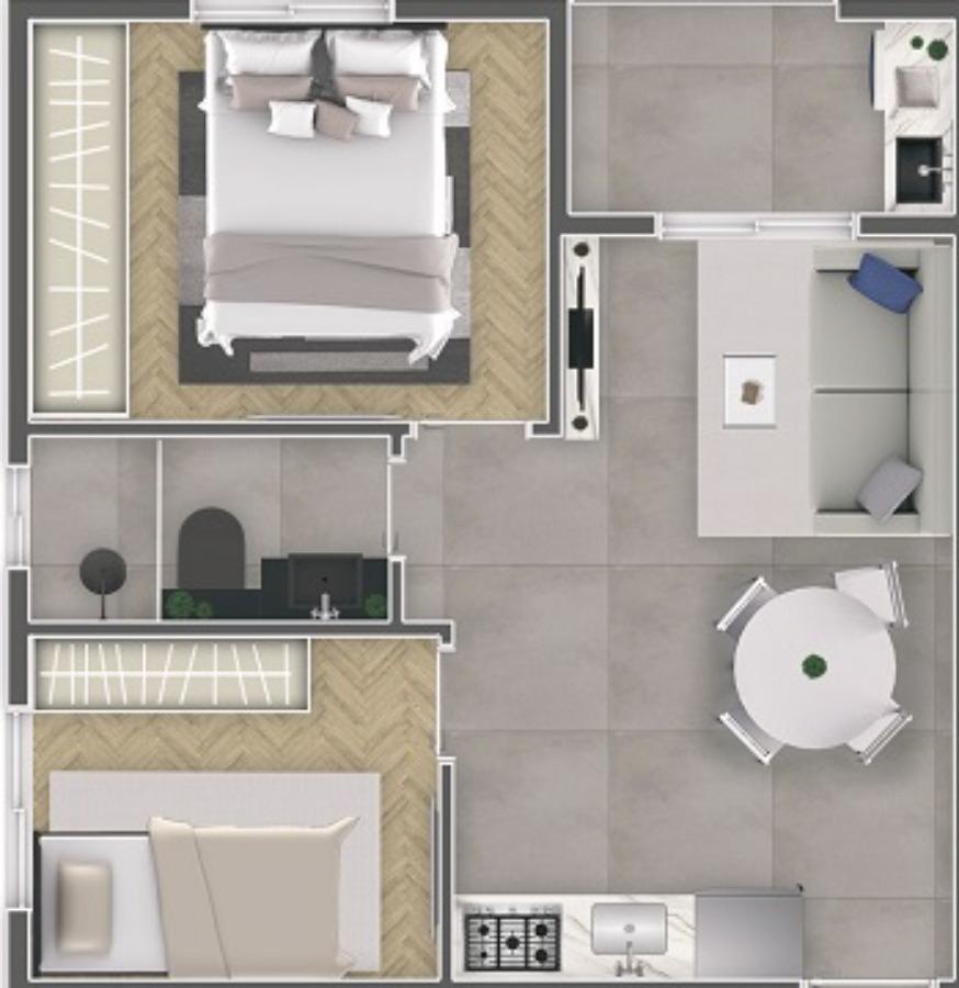 Apartamento, 2 quartos, 34 m² - Foto 11