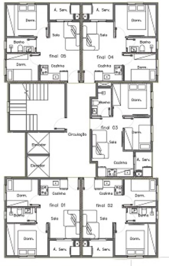Apartamento, 2 quartos, 34 m² - Foto 6