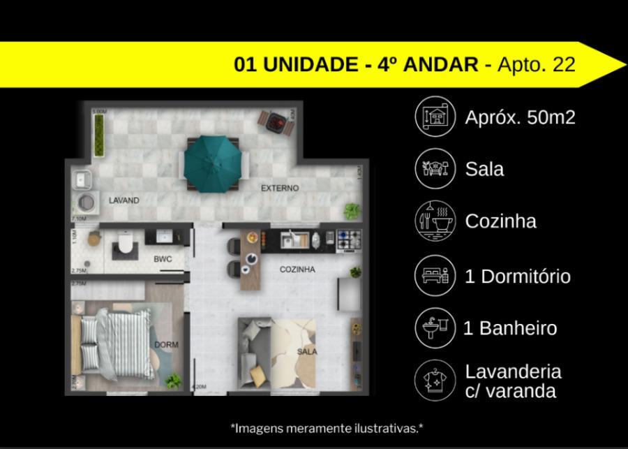 Apartamento, 2 quartos, 27 m² - Foto 13