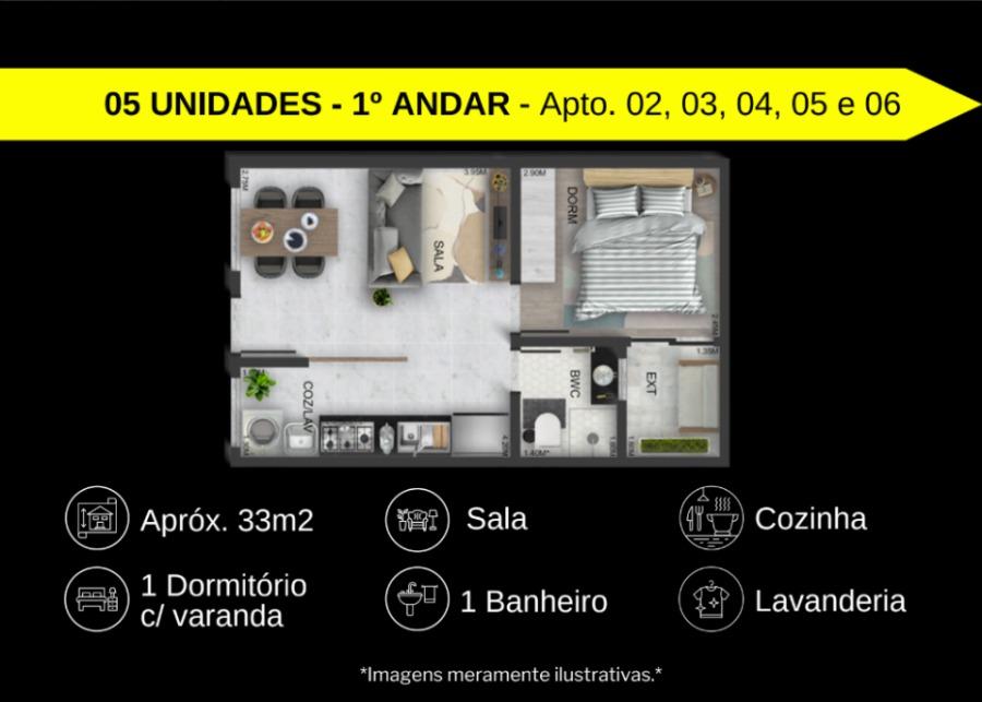 Apartamento, 2 quartos, 27 m² - Foto 8