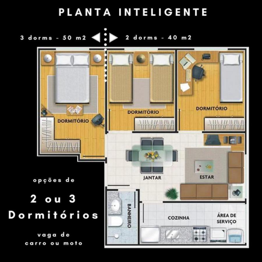 Apartamento, 2 quartos, 40 m² - Foto 4