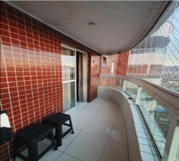 Apartamento para Venda por R$420.000,00 com 63m², 1 dormitório, 1 vaga e 1 banheiro - Bal. maracanã, Praia grande / SP