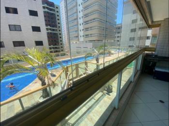 Apartamento para Aluguel por R$3.900,00/Mês com 114m², 2 dormitórios, 1 suite e 1 vaga - Aviação, Praia grande / SP - Foto 2