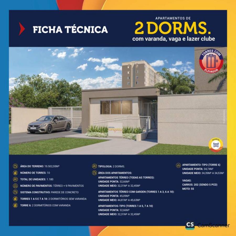 Apartamento, 2 quartos, 34 m² - Foto 7